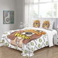 thumbnail image 4 of Conjunto de edredones Dog Themed Durbet Funds Almohada Shams Dormitorio Dormoons Imprimir Conjuntos de ropa de cama para la primavera verano otoño invierno m lyshdw2109250006 3 piezas sidaley HA012372-06, 4 of 6