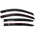 thumbnail image 3 of SEBLAFF Window Visors Rain Guards Deflectors - 4-Pack Side Window Deflector Vent Shade for Car Windows Tape-On Outside Mount Acrylic Sun Rain Guard Replacement for Accord 4-Door Sedan 2008-2012, 3 of 7