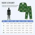 thumbnail image 6 of Bingfone Men'S Pajama Set 2 Piece Loungewear Pjs, Long Sleeve With Pajama Pants-Christmas (2), 6 of 9
