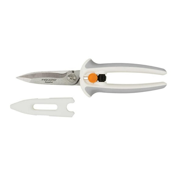 Ciseaux Easy ActionMC de FiskarsMD 20 cm (8 po) La conception à ressort Easy Action™ ouvre doucement les lames après chaque coupe pour réduire la fatigue de la main