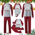 thumbnail image 1 of Pyjamas de Noël Assortis pour la Famille, Pyjamas de Noël pour Bébés, Imprimé de Noël 2024, Pull à Manches Longues Décontracté, Col Rond, Chandail à Capuchon pour Bébés, Pyjamas de Noël pour la Famille, Taille Bébé: 12m, 1 of 4