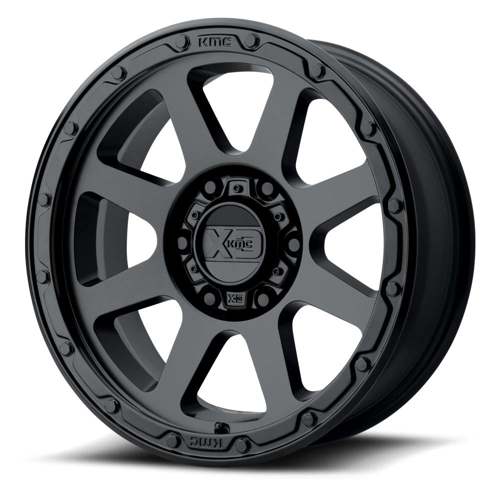 XD Wheels XD134 Addict 2, 17x9 Wheel with 6x120 Bolt Pattern - Matte ...