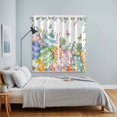thumbnail image 3 of Easter Eggs Kitchen Curtains Window Panels, Spring Botanical Eucalyptus Floral Butterfly Insulated Window Treatment Curtain, Grommet Curtains for Bedroom/Living Room/Bathroom, 2 Piece 42"Wx63"L, 3 of 8