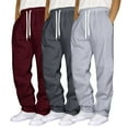 thumbnail image 2 of SLdy 3 Pcs Men's Performance Workout Joggers High-Intensity Training Cycling Marathon Sports Athleticwear, M, 2 of 8