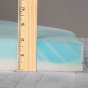 Boyd Sleep GelLux Gel Memory Foam Wedge Pillow, Aqua