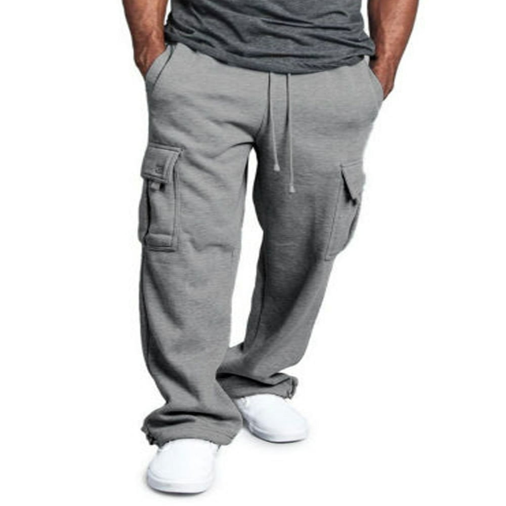 Men Cargo Jogger Sweatpants with Pocket Athletic Pants