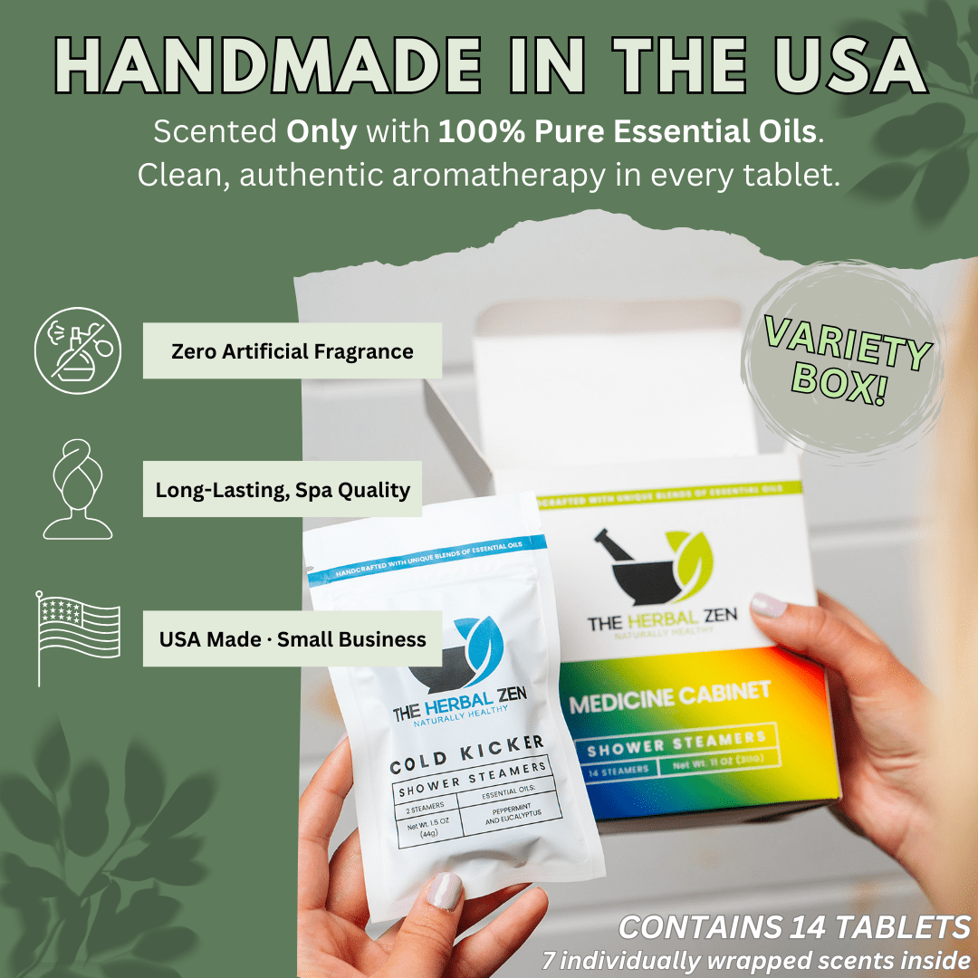 Shower Steamers Aromatherapy Bombs (Variety Pack) - Mothers Day Gift for Mom, Made In USA - Shower Tablets Aromatherapy - Natural Essential Oil - Self Care Gifts for Women and Men (14 pack)