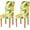 Orange 0, variant on Chair Covers with Vintage Lemon Printed Patterns,Easy Slip-on Stretchy Dining Room Chair Covers Set of 4,Washable Chair Covers,Great Decor for Home Party Banquet