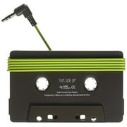 E FILLIATE AUX in Cassette Adapter for Universal Smartphones - Gray/Green