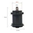 thumbnail image 2 of Yhmxh Electronics Phone Accessories NEW Car Motorcycle 12V Lighter Socket Power Plug Outlet Charge, 2 of 5