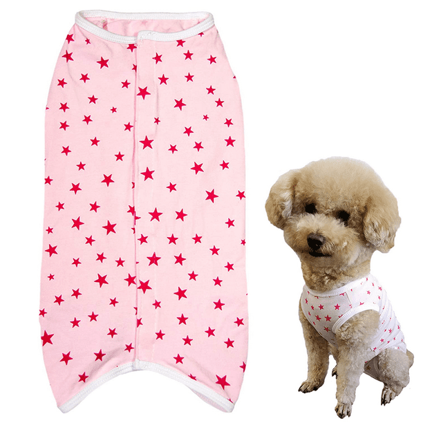 Pet Dog’s Recovery Suit Post Surgery Shirt for Puppy, Wound Protective