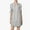 Black, variant on ZZwxWA Women's Button Down Shirt Dress Oversize Collared Long Sleeve Stripes Linen Tunic Dresses Blouse