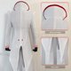 thumbnail image 4 of HOLOUN Haz Hotel Anime Lucifer Morningstar Cosplay Disfraz Peluca Cuello alto Frac Pantalones Chaleco Cos Convención Regalo de Halloween, 4 of 5