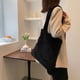 thumbnail image 3 of Guardurnaity Bolso de felpa de primera calidad, bolso de hombro de gran capacidad para mujeres y niñas, bolso de hombro esponjoso, regalo Bolsas de mensajero y de hombro Caqui, 3 of 6