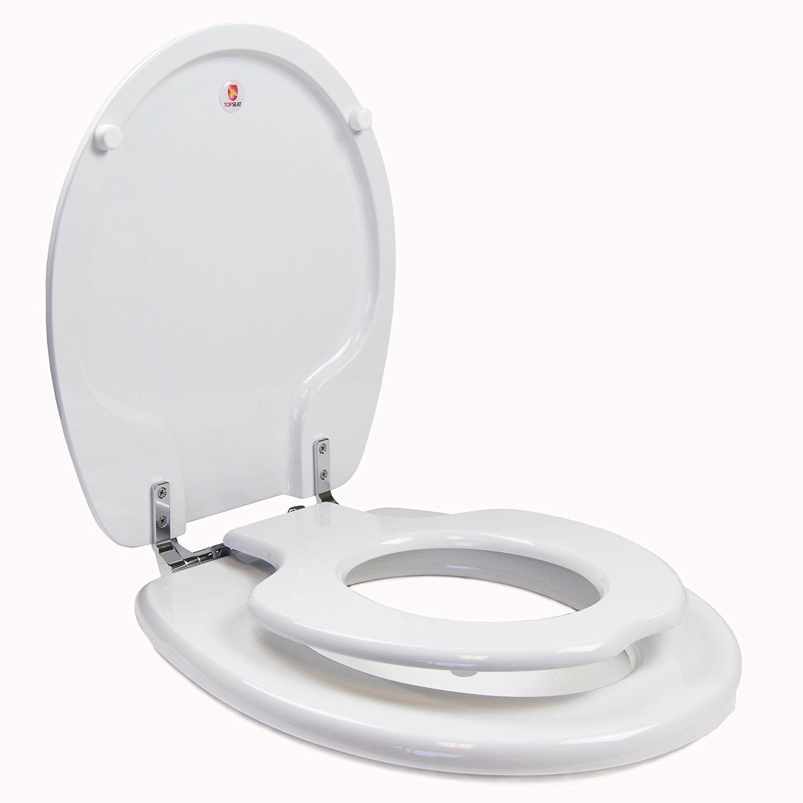 Topseat 6TSTR9999CP TinyHiney Potty Round Toilet Seat
