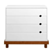 Baby Mod - Olivia 4-Drawer Dresser, Amber and White