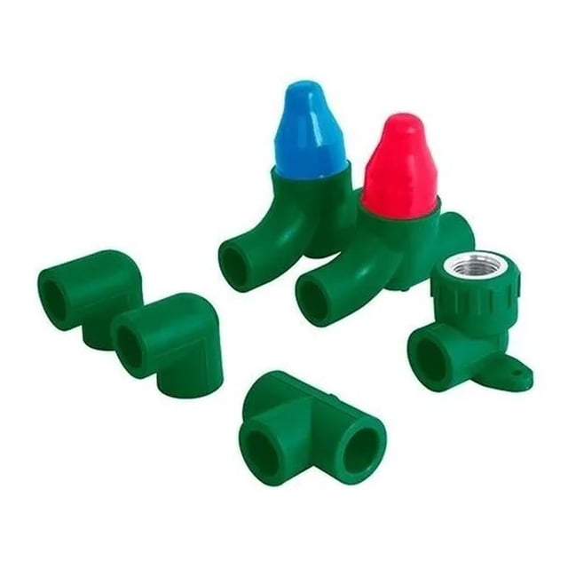 Kit Instalacion Ppr Regadera Sin Manerales Foset 46037 Foset CV-KIT-B