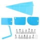 thumbnail image 3 of Kit de hornear pasteles 20 piezas Jadeshay Kit de boquillas para manga pastelera Azul, 3 of 8