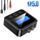 thumbnail image 1 of Transmisor y receptor de audio Bluetooth 5.0 con pantalla LCD, RCA, 3,5 mm, auxiliar, USB, adaptador inalámbrico estéreo para coche, PC, TV, auriculares, 1 of 4