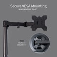 thumbnail image 2 of VIVO Single Ultrawide Monitor Desk Mount, Adjustable Stand for Screens up to 45", 2 of 8