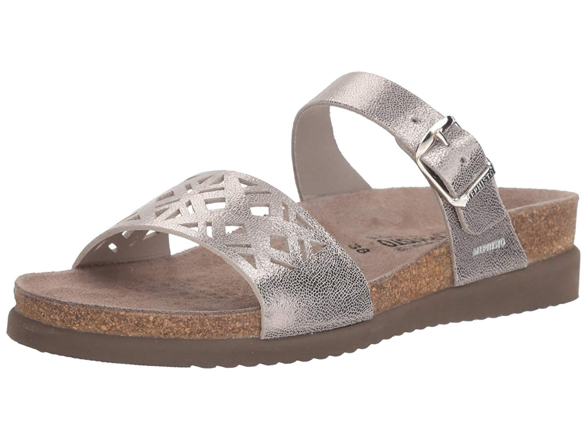 Mephisto Women's HIRENA Slide Sandal, Silver, 11 M US Walmart Canada