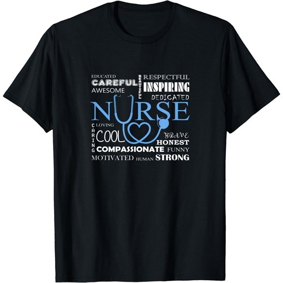 Nurse Tshirts for Women,Men - Funny Nurse Gift Shirt Black 3X-Large