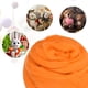 thumbnail image 4 of Aguja Fieltro Lana, 8.5 Oz Naturaleza Fibra Lana Hilo Mechero para Fieltro Mojado, Manualidades, Materiales Bricolaje (naranja), 4 of 6