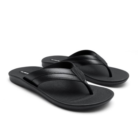 

Okabashi Voyager Men s Flip Flops-Black-11
