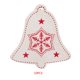 thumbnail image 1 of Colgante colgante de adorno de campana pequeña de estrella de corazón de 10 piezas GeweYeeli JR0959-14, 1 of 5