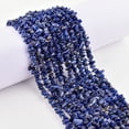 thumbnail image 4 of QNAVIC Natural Sodalite Gemstone Beads Nugget Chips Drilled Stone Chakra Healing Crystals DIY Jewelry Making Wholesale Bulk Loose Supply Strand 33 inch (1 Strand), 4 of 4