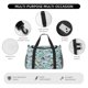 thumbnail image 4 of Fotbe pirate with funny animals Bolsa de Viaje con Estampado, Bolsa de Fin de Semana para Mujer con Compartimento para Zapatos, Bolsa de Gimnasio con Bolsillo Húmedo, 4 of 7