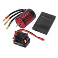 thumbnail image 4 of Kit ESC de motor sin cepillo impermeable 3650 kit de tarjeta de programación ESC de motor sin cepillo 60a, adecuado para automóviles 1 / 10 RC 3100kv, 4 of 10