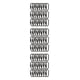thumbnail image 3 of Llavero Mini Ganchos Mosquetones Inteprter 24 Piezas D anillo bloqueo Negro Type1 NO1, 3 of 6