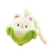 thumbnail image 4 of Llavero con forma de animal para colgar, muñeco de peluche portátil, ideal para cumpleaños de mujer Blanco, 4 of 9