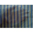 thumbnail image 4 of oneOone Cotton Silk Blue Fabric Stripes Craft Projects Decor Fabric Printed By The Yard 42 Inch Wide, 4 of 4