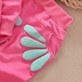 thumbnail image 6 of HCNTES Baby Girl Winter Clothes Autumn Winter Kids Clothes Girls Print Pullover Long Sleeve Tops+Petal Pants Set Sport Suit, 6 of 7