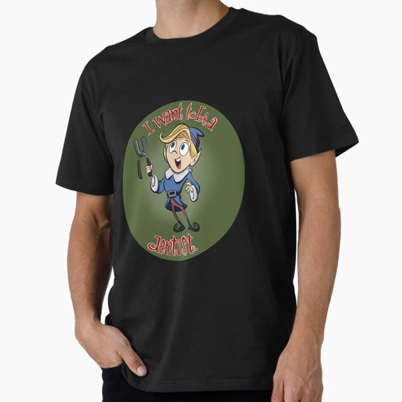 I Want to Be a Dentist Festive Holiday Elf Inspired Tee Shirt,for men & women up to 5XL