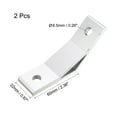 thumbnail image 2 of Unique Bargains 3030 Aluminum Corner Brackets Profile Corner Joint Connectors Corner Braces (135 Degree Angle) 2 Pcs, 2 of 2