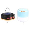 thumbnail image 4 of Naiovety Luz colgante para tienda de campaña Solar ABS, portátil recargable, Control remoto de 5 velocidades, salida USB, lámpara de Camping Iluminación y accesorios Azul Naiovety HA074566-02, 4 of 6