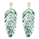 thumbnail image 1 of Pendientes largos de acrílico con diseño de hoja de resina, pendientes de hoja de palma, pendientes de moda para mujeres y niñas, 1 of 5