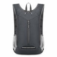 thumbnail image 1 of GPOECD Sac à Dos de Randonnée Léger Pliable pour randonnée Voyage Loisirs Grande Capacité Sac à Dos de Randonnée Gris Foncé, Taille Unique, 1 of 9