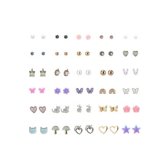 Betsey Johnson Frenchie Bulldog Stud Earrings Dog Lover Womens