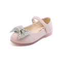 thumbnail image 5 of Otqutp Children Breathable Dance Shoe Toddler Kids Baby Girls Soft Princess Butterfly Knot Leather Flat Shoes for 1 to 7 Years, 5 of 8