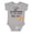 AC-Heather Grey, variant on I Love My Godmother to the Moon and Back Boys or Girls Baby Bodysuit