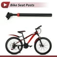 thumbnail image 3 of Unique Bargains Bike Seat Posts 31.6x400mm Suspension Shock Absorber Black Red Aluminum Alloy, 3 of 8