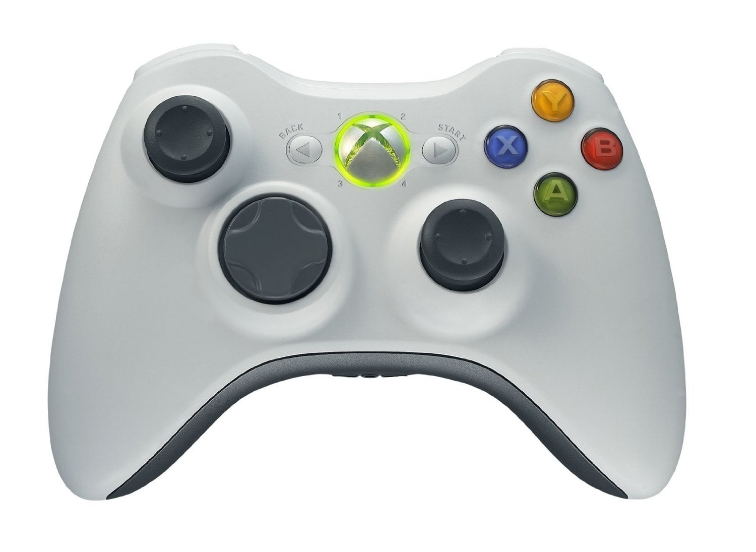 Obsessie Misleidend pellet Restored Microsoft Xbox 360 Wireless Controller - White (Refurbished) -  Walmart.com