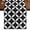 Black, variant on Table Runners 72 Inches Long Dress Scarves, Black Rhombus Farmhouse Kitchen/Dining Table Runner, Coffee Tablerunners, Retro Abstract Geometric Pattern 13x72 Inch