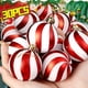 thumbnail image 2 of 30/6 piezas de adornos de bolas de Navidad para colgar en el árbol de Navidad, decoraciones para fiestas de Navidad para el hogar, regalo de Navidad y Año Nuevo 2025, 2 of 5
