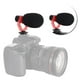 thumbnail image 3 of Condensador de Grabación de Vídeo de Micrófono de Cámara de Estéreo Portátil para Fotografía de Videocámara de Cámara DSLR E Interfaz de 3, Yotijar Micrófono de cámara para entrevistas, 3 of 6