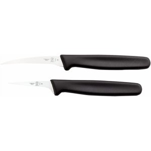 Mercer Culinary Thai Fruit Couteau à découper, 2 1 cm & 2.5 De pouce, noir